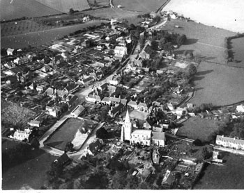 Aerial View of Elham
