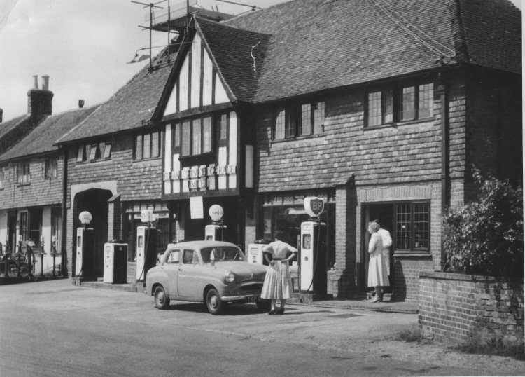 Elham Service Garage in 1950